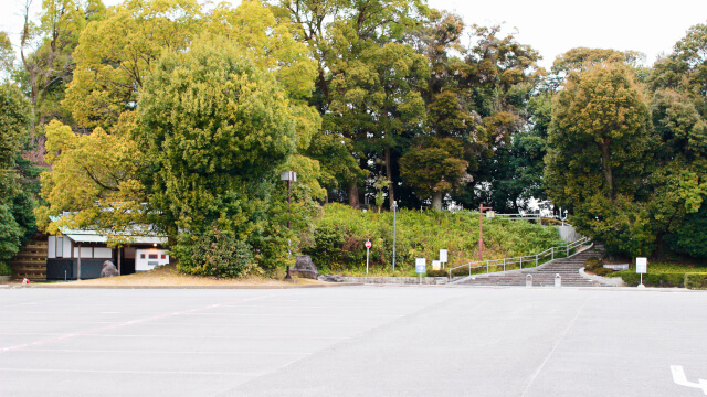 木之下城から移したとされる三光寺山の写真