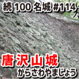 唐沢山城（からさわやまじょう）#114『戦国時代を生き抜いた、関東の城では珍しい高石垣のある山城』